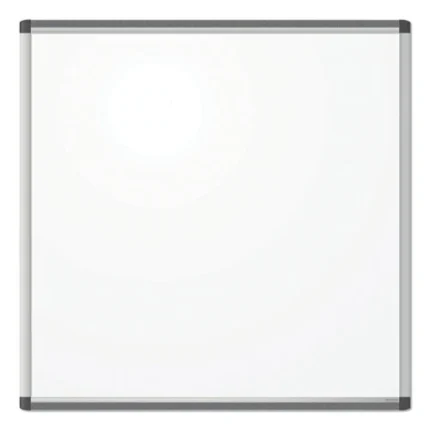 Pinit Magnetic Dry Erase Board, 35 X 35, White
